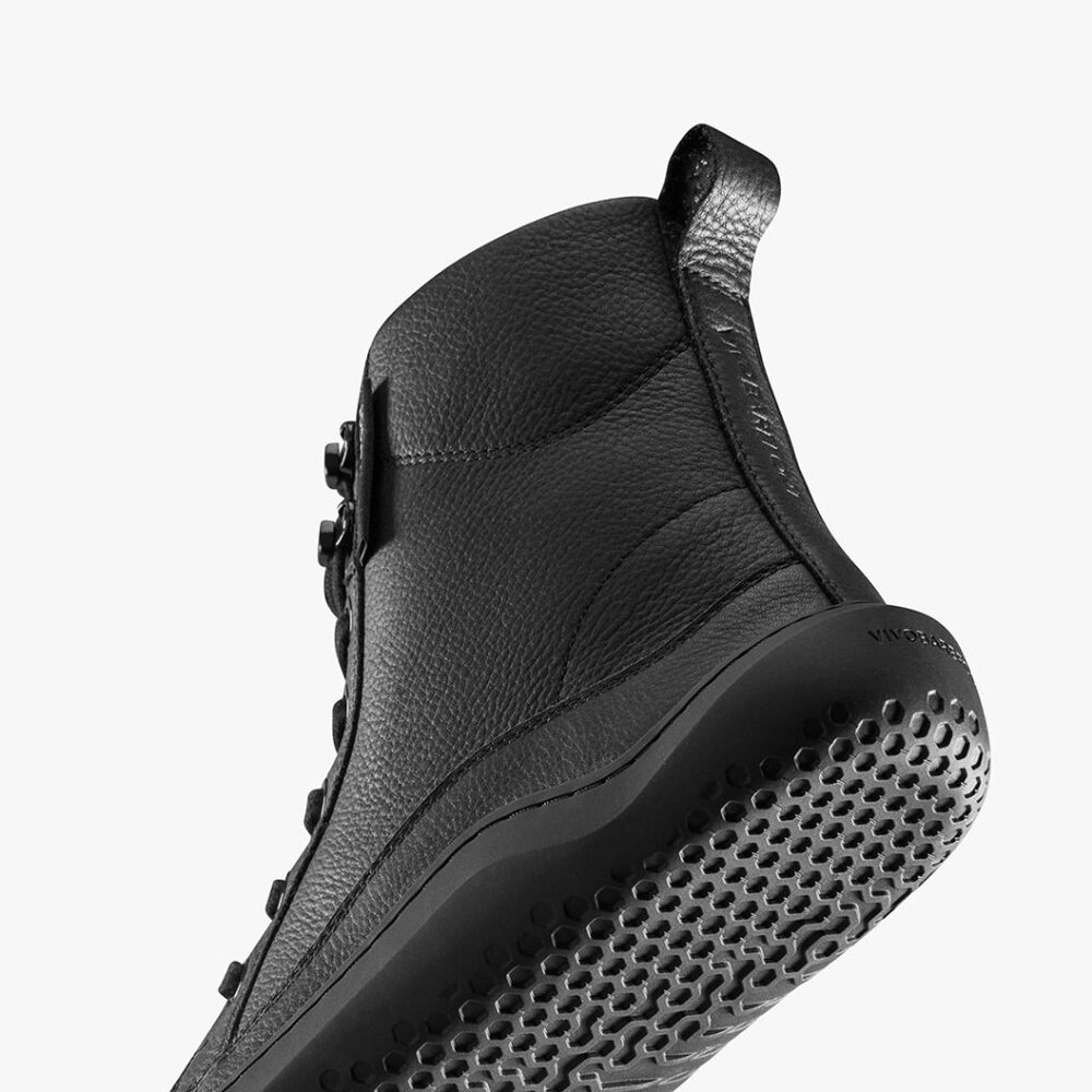 Vivobarefoot Gobi Boot Warmlined Womens in Obsidian - Picture 6 of 7